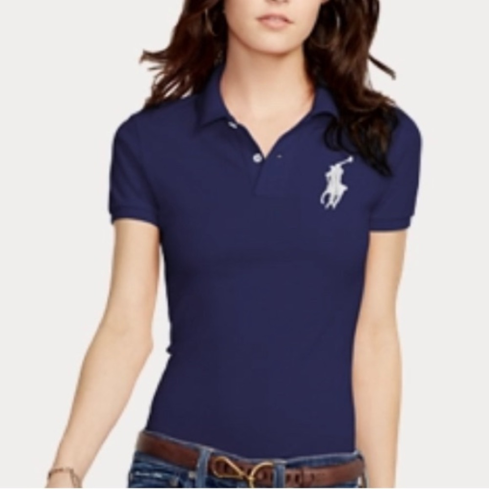 NWT navy polo big pony ralph lauren